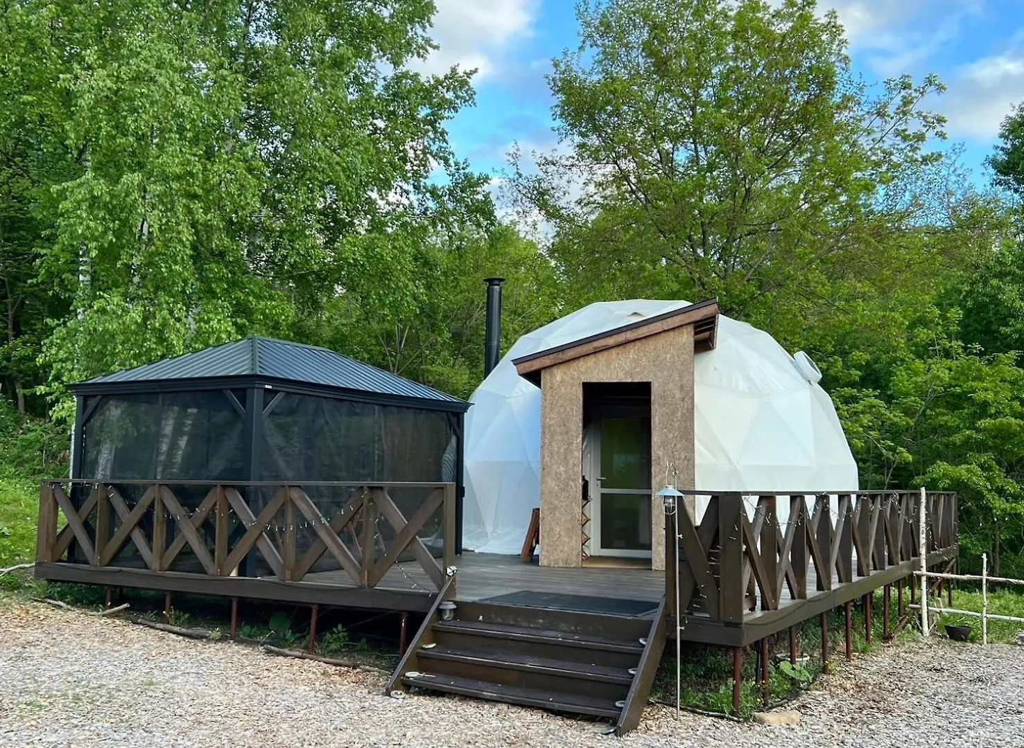 North Glamper 富良野 Hotel Kamifurano Luxury tent