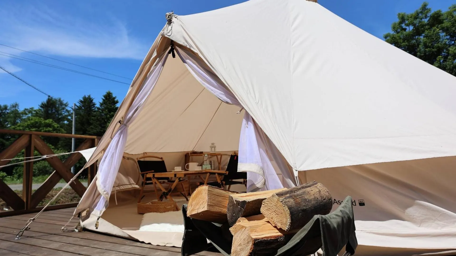 Luxury tent North Glamper 富良野 Hotel Kamifurano Japan