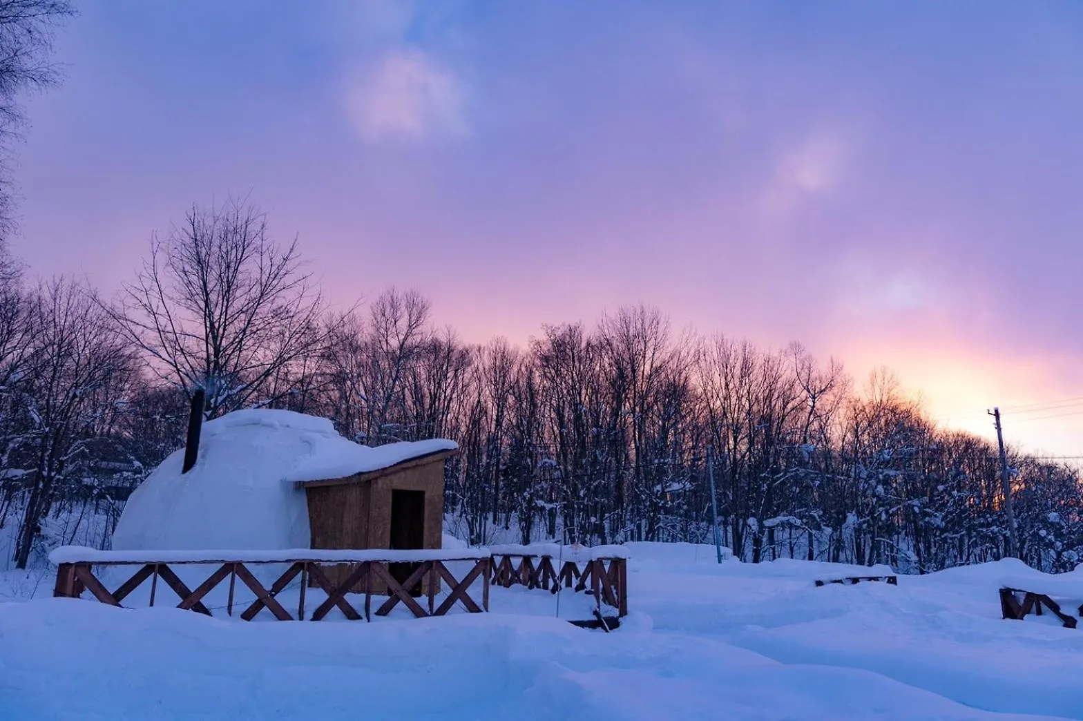 Luxury tent North Glamper 富良野 Hotel Kamifurano Japan
