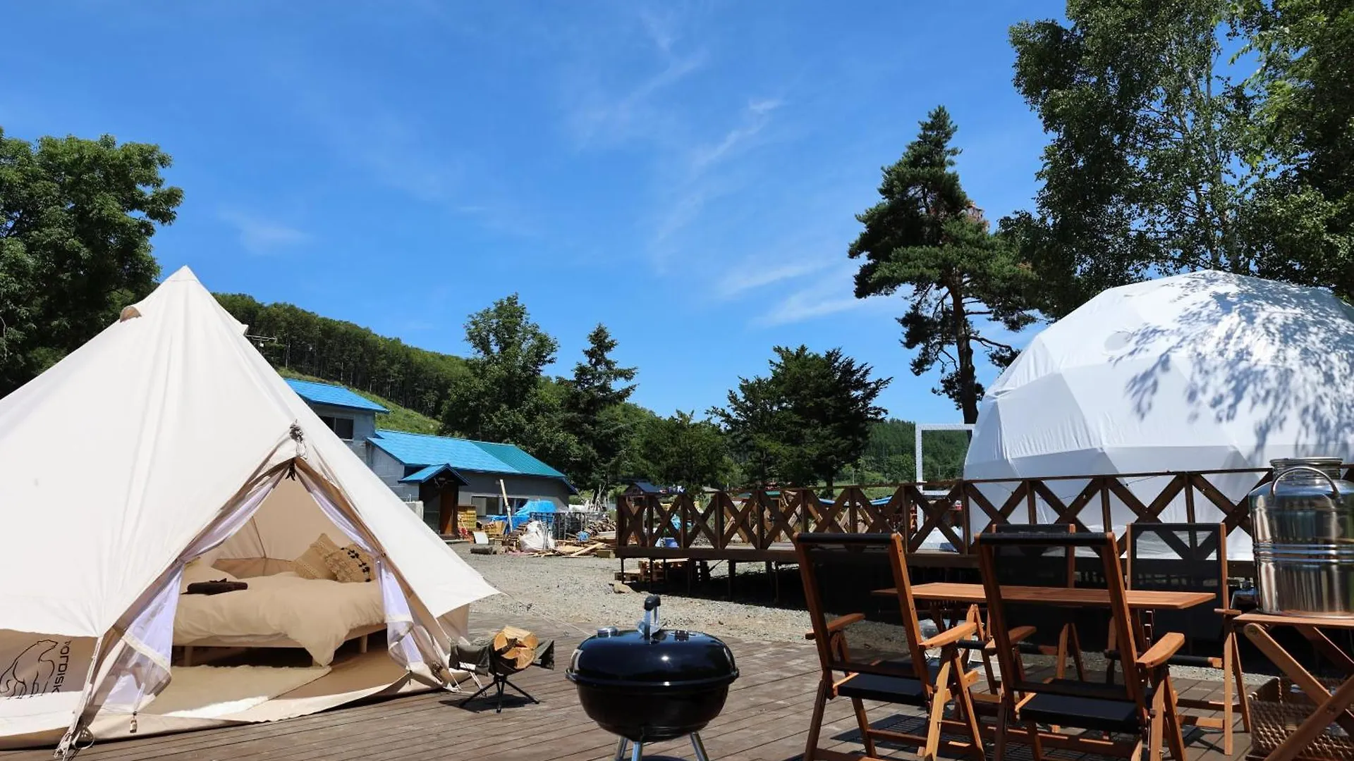 North Glamper 富良野 Hotel Kamifurano Luxury tent