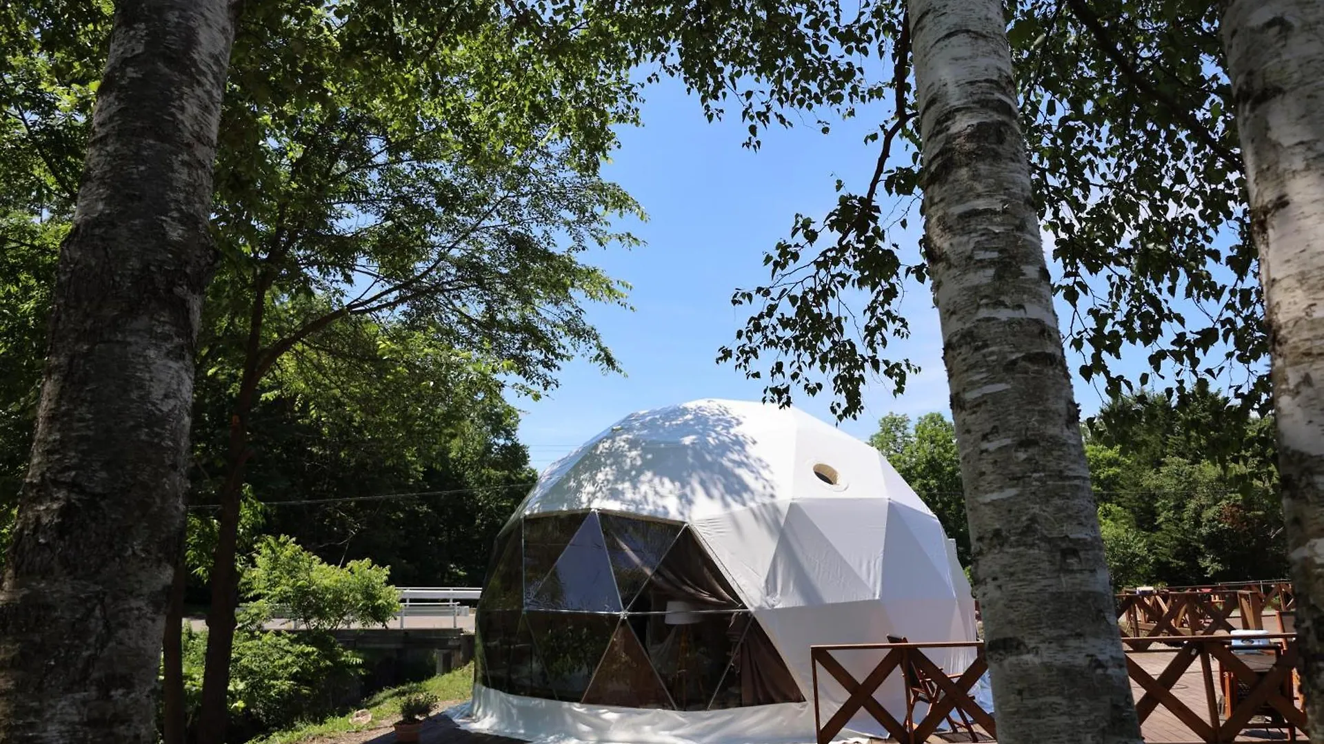 Luxury tent North Glamper 富良野 Hotel Kamifurano Japan